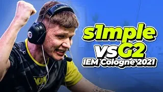 Thumbnail: NAVI s1mple vs G2 - IEM Cologne 2021 Grand Final - CSGO POV (Dust2)