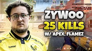 Thumbnail: ZywOo Plays Faceit with apEX and flameZ - ZywOo POV with Voice Comms (Mirage)