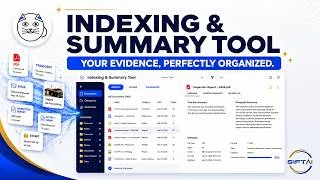 Thumbnail: Indexing and Summary Tool | Your evidence, finally organized | SIFTAI