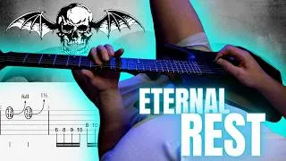 Thumbnail: Avenged Sevenfold – Eternal Rest POV Guitar Cover 2026 | SCREEN TABS