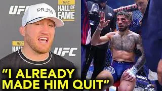 Thumbnail: "He Doesn't Deserve A Rematch" Gaethje HUMILIATES Topuria On Live TV