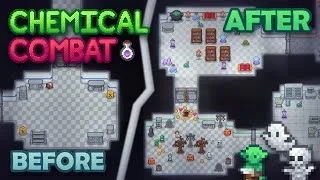 Thumbnail: Adding NEW Biomes & Enemies to my Roguelike | Chemical Combat Devlog 4