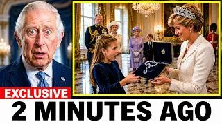 Thumbnail: King Charles SHOCKED In Silence As Charlotte Receives Diana's Most Cherished Family Treasure!