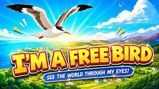 Thumbnail: I'M A FREE BIRD 🐦  Imagination Song for Kids  Early Years & SEN