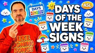 Thumbnail: ASL Days Of The Week Signs | Easy American Sign Language for Beginners