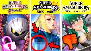 Thumbnail: Biggest Controversy in EVERY Smash Bros Game!