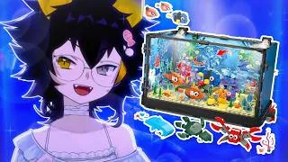 Thumbnail: [VOD] Cute Boy Builds an Aquarium🪼🐟 | Light Up Aquarium "Lego" Build Kit 🫧🪸