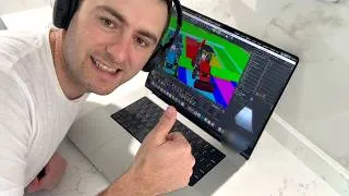 Thumbnail: Behind the Scenes — How I Make 3D Tractor Animations in Blender