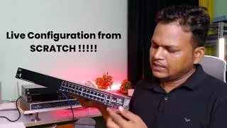 Thumbnail: Real Cisco Router & Switch Configuration from Scratch 🔥 | CCNA Practical Labs