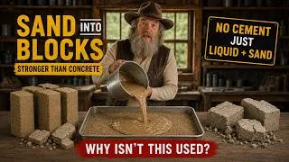 Thumbnail: Why Don't Seniors Use This $1 Liquid That Turns Sand Into Blocks Stronger Than Concrete?