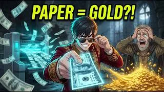 Thumbnail: I Used a Laser Printer to Bankrupt a Medieval Empire!- Manhwa Recap