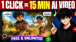 Thumbnail: These Secret AI Tools Make Long Videos in Minutes😱 | Complete AI Course 2026
