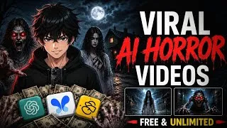 Thumbnail: Zero Cost: Viral 2D Horror Stories Channel With AI in 2026 - 100% Free!