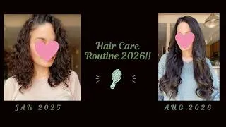 Thumbnail: Updated Hair care Routine 2026 I Oiling and new products I Silent Diaries