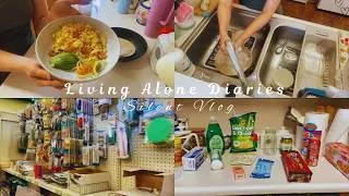 Thumbnail: Living Alone Diaries | A Day in a life | Dollar Tree Haul | Silent Vlog