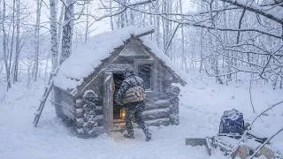 Thumbnail: Caught in Freezing Rain and a -15°C Snowstorm With Only Fire! | Bushcraft Shelter, Catch & Cook