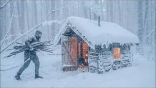 Thumbnail: Caught in a -21°C Heavy Snowstorm | How NOT to Freeze to Death! | Extreme Winter Survival