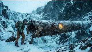 Thumbnail: Starving at -72°C… He Turned a Dead Tree Into His Last Hope