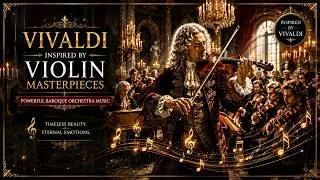 Thumbnail: Vivaldi-Inspired Violin Masterpieces 🎻 | Powerful Baroque Orchestra Music | Classical Elegance✨