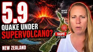 Thumbnail: NEW ZEALAND has a PROBLEM !  STRONG M5.9 Strikes a High-Risk Location !