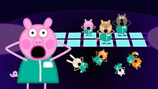 Thumbnail: Squid Game 2 (Glass Bridge Game) - Peppa Funny Memes