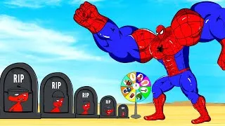 Thumbnail: Rescue SPIDERMAN Family From Evolution Of RED MONSTER RADIATION: Returning From The Dead SECRET