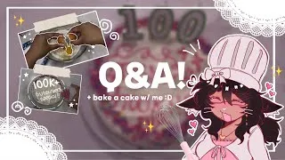 Thumbnail: ⋆˚꩜｡Q&A! 100k Subscribers Special ◝(ᵔᗜᵔ)◜ ⋆.ೃ࿔*:･