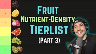 Thumbnail: Fruit Nutrient-Density Tier List (Part 3)