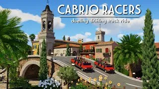 Thumbnail: Planet Coaster 2 - Cabrio Racers (Timelapse + POV + Blueprint)