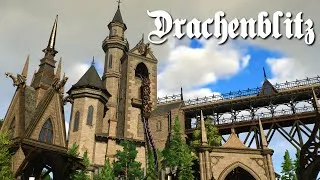 Thumbnail: Planet Coaster 2 - Drachenblitz (Timelapse + POV + Blueprint)