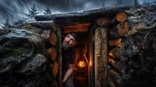Thumbnail: 24 Hours Alone in Bear Territory - I Heard Something Outside My Shelter Door