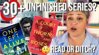 Thumbnail: BOOKISH INTERVENTION: I Have 30+ Unfinished Series 😳