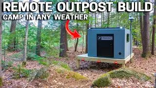Thumbnail: Building the ULTIMATE 4-Season Tiny Shelter (Packed with Survival Tech!)