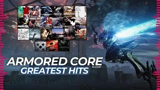 Thumbnail: Listening to my ORGANIZED Best Armored Core Music Playlist