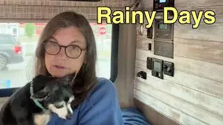 Thumbnail: Solo Van Travel Over 50 | Rainy Day Mindset and Pet Anxiety