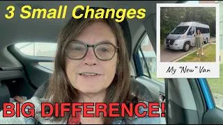 Thumbnail: Solo Van Life: 3 Small Upgrades I’m Adding to My Used Camper Van
