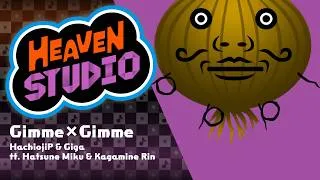 Thumbnail: Heaven Studio Custom Remix - Gimme×Gimme ~ HachiojiP & Giga ft. Hatsune Miku & Kagamine Rin