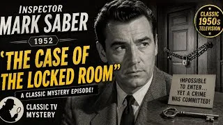 Thumbnail: Inspector Mark Saber (1952) | “The Case of the Locked Room” | Classic Mystery TV