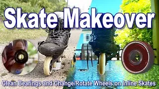 Thumbnail: SKATE MAKEOVER : How to Clean Bearings and Change/Replace Wheels on Inline Skates