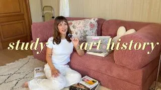 Thumbnail: demystifying art history studies (TEDDY sofa talk) ft. room tour