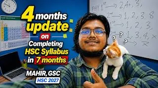 Thumbnail: 4 Months Update! Completing HSC Syllabus in 7 months!