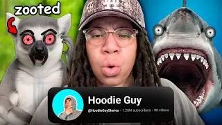 Thumbnail: Hoodie Guy Exposes TRUTH About Animals 😳
