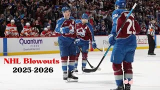 Thumbnail: NHL Blowouts (2025-2026) Part 6