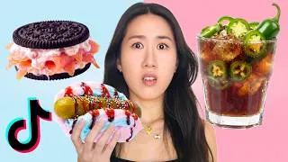 Thumbnail: I Tried WEIRD TikTok Pregnancy Cravings