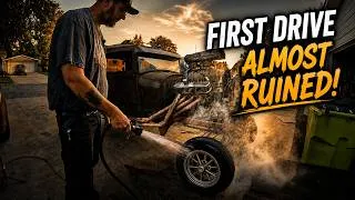 Thumbnail: Tried to DIRT Drag 1928 Model A and the Brakes locked up