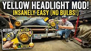 Thumbnail: Unique VINTAGE look with custom tinted headlights!