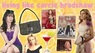 Thumbnail: living like carrie bradshaw for a day | sex and the city vlog