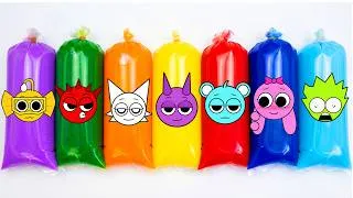 Thumbnail: 💖Paper DIY💖 Secret Sprunki Inside?! Opening Colorful Water Blind Bags!