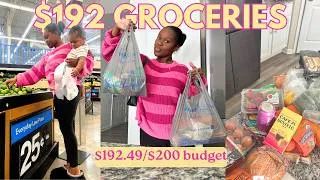 Thumbnail: $192 WALMART GROCERY HAUL for the week (family of 4) shopping w/ baby & toddler