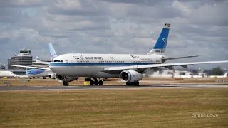 Thumbnail: Kuwait Airways A330 | 65 years livery | takeoff 23L | Manchester